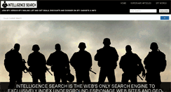 Desktop Screenshot of intelligencesearch.com